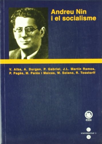 Cover for Andreu Nin i el socialisme