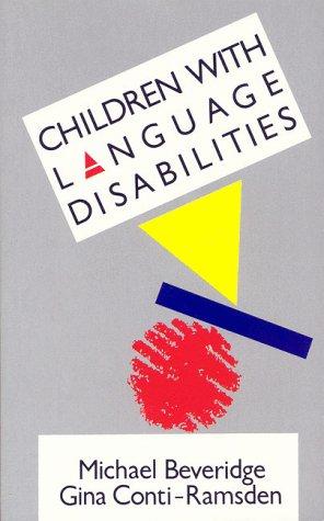 Cover for Children with language disabilities