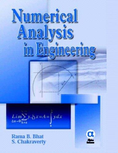 Cover for Numerical Analysis In Engineering