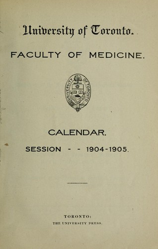 Cover for Calendar