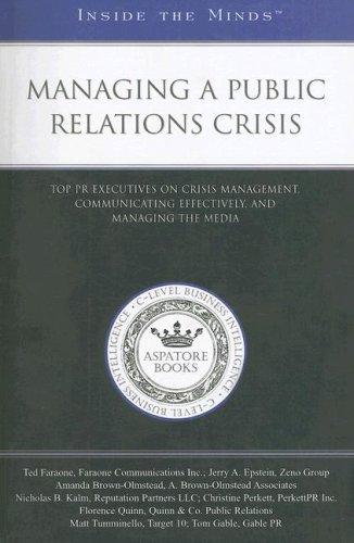 Cover for Managing a Public Relations Crisis