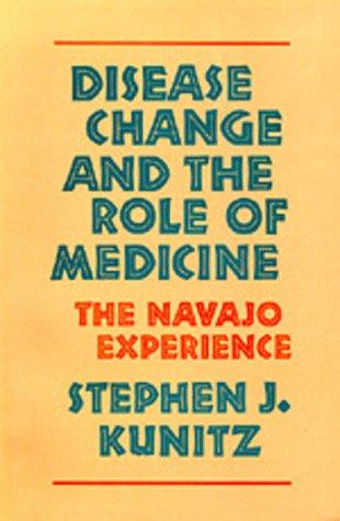 Cover for Disease Change and the Role of Medicine