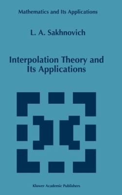 Cover for Interpolation Theory And Its Applications