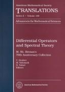 Cover for Differential operators and spectral theory
