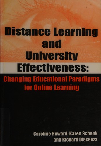 Cover for Distance learning and university effectiveness