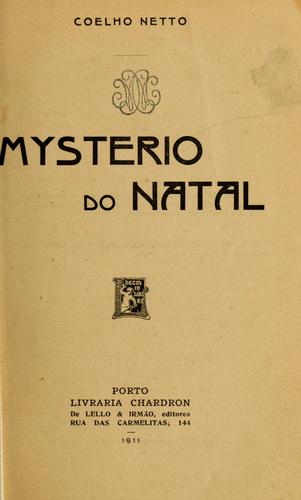 Cover for Mysterio do Natal