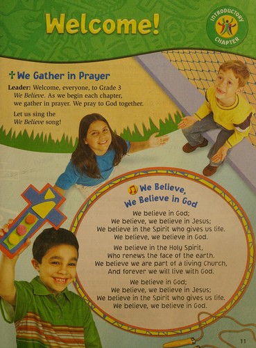 Cover for Sadlier We Believe Grade 3 Catholic School Student Edition- We Are the Church