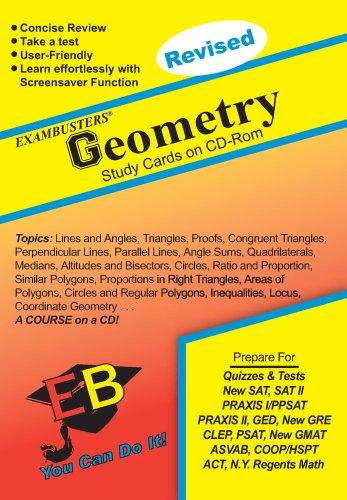 Cover for Ace's Geometry CD Software Exambusters Study Cards