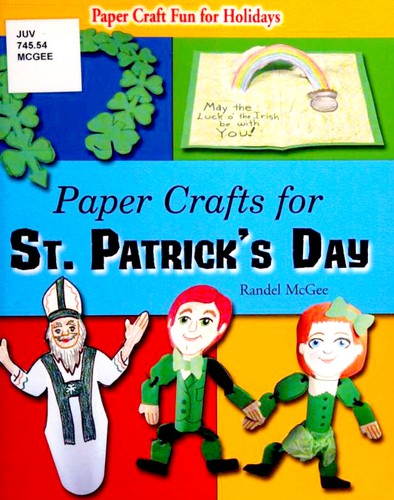 Cover for Paper crafts for St. Patrick's Day  / Randel McGee