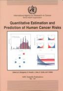 Cover for Quantitative estimation and prediction of human cancer risks