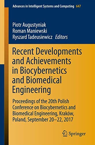 Cover for Recent Developments and Achievements in Biocybernetics and Biomedical Engineering