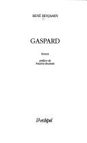 Cover for Gaspard