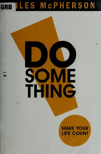 Cover for Do something!