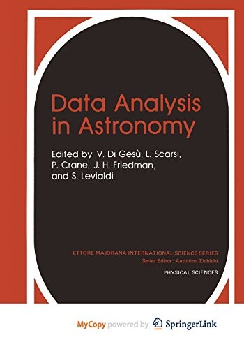 Cover for Data Analysis in Astronomy