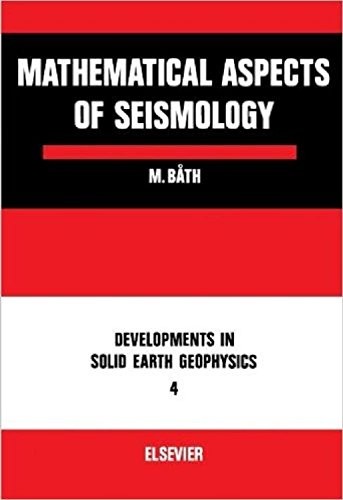 Cover for Mathematical aspects of seismology