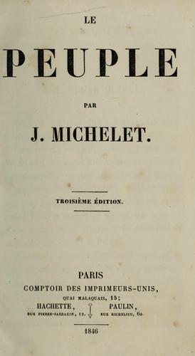 Cover for peuple.