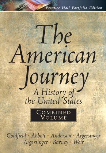 Cover for American Journey Portfolio, Combined