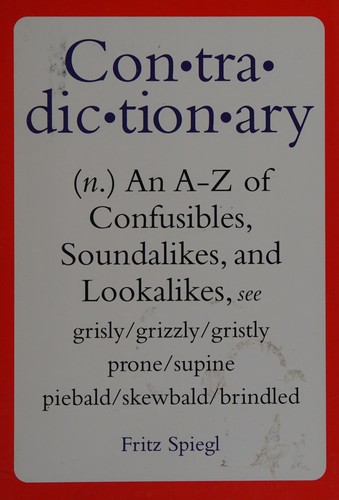 Cover for Contradictionary