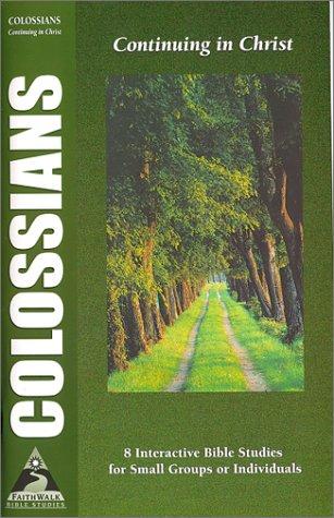 Cover for Colossians
