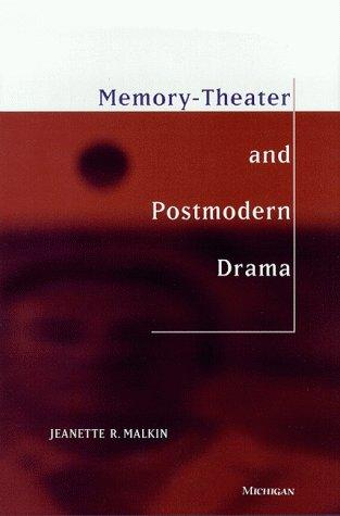 Cover for Memory-theater and postmodern drama
