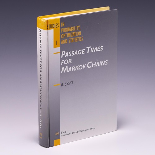 Cover for Passage times for Markov chains