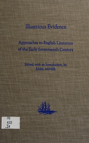 Cover for Illustrious evidence