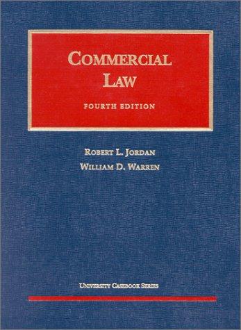 Cover for Commercial law