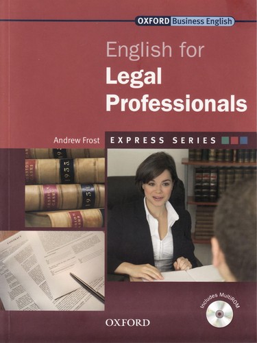 Cover for English for legal professionals