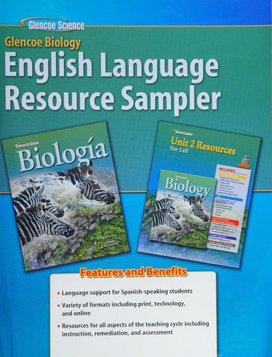 Cover for Glencoe Biology English Language Resource Sampler