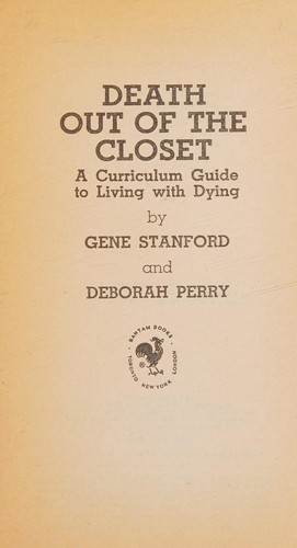 Cover for Death Out of the Closet