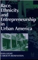 Cover for Race, ethnicity, and entrepreneurship in urban America