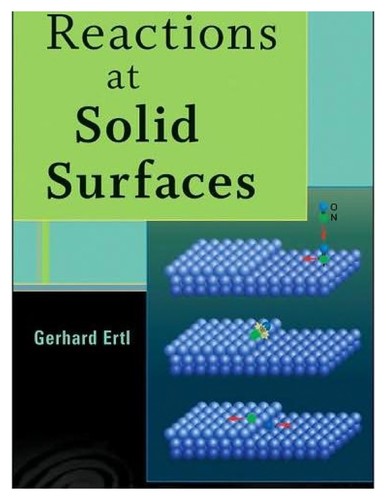 Cover for Reactions at solid surfaces