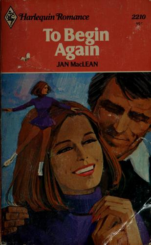 Cover for To begin again