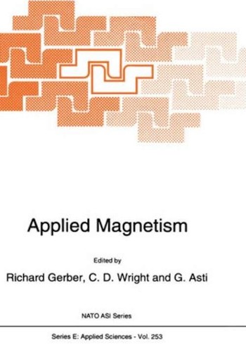Cover for Applied Magnetism (NATO Science Series E:)