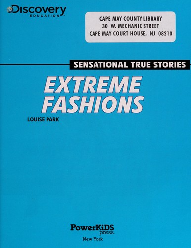 Cover for Extreme fashions