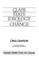 Cover for Class, state, ideology and change