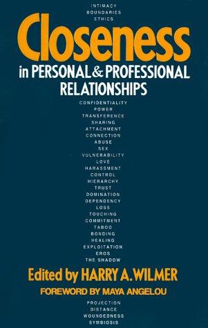 Cover for Closeness in Personal and Professional Relationships