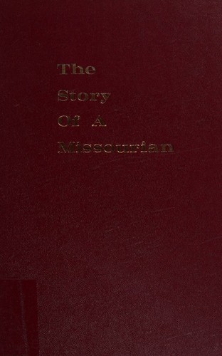 Cover for The story of a Missourian