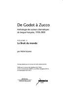 Cover for De Godot à Zucco. 3, Le bruit du monde
