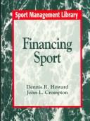 Cover for Financing sport