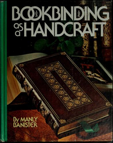 Cover for Bookbinding as a handcraft