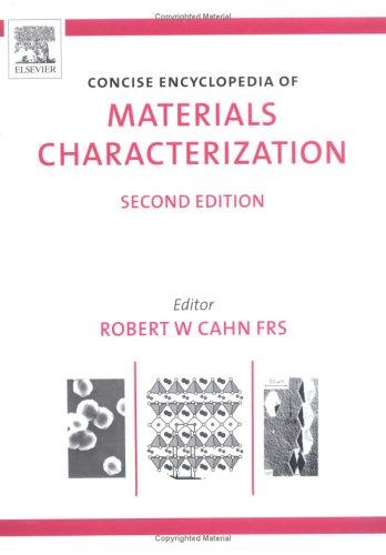 Cover for Concise Encyclopedia of Materials Characterization, Second Edition