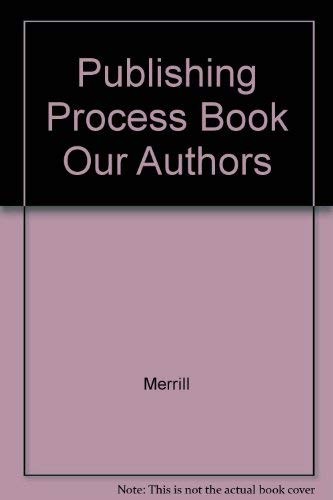 Cover for Publishing Process Book Our Authors