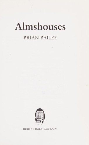 Cover for Almshouses