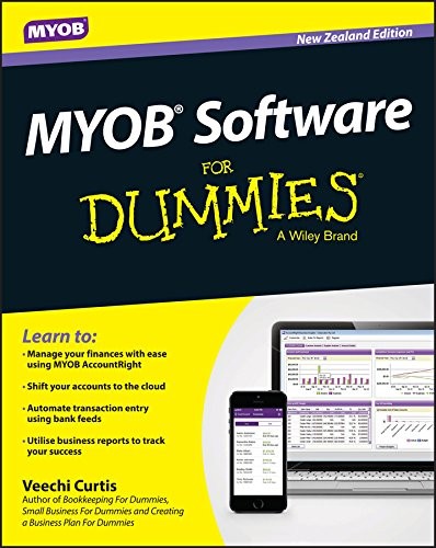 Cover for MYOB Software For Dummies - NZ