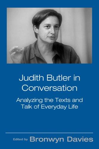 Cover for Judith Butler in Conversation