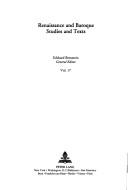 Cover for Gracián, wit, and the Baroque Age