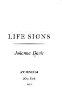 Cover for Life signs.
