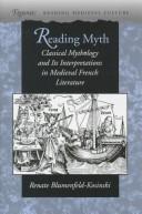 Cover for Reading myth