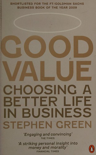 Cover for Good value